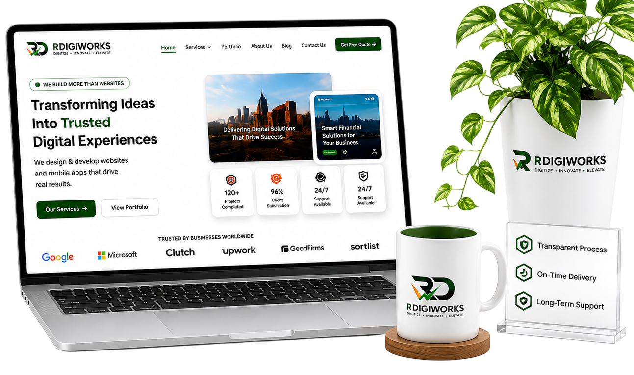 RDIGI WORKS - Transforming Ideas into Scalable Digital Solutions
