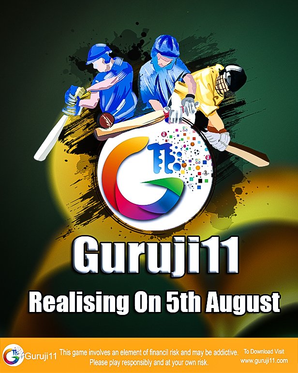 Guruji11Â Cricket Fantasy App  is Indiaâ€™s biggest Fantasy Sports platform.